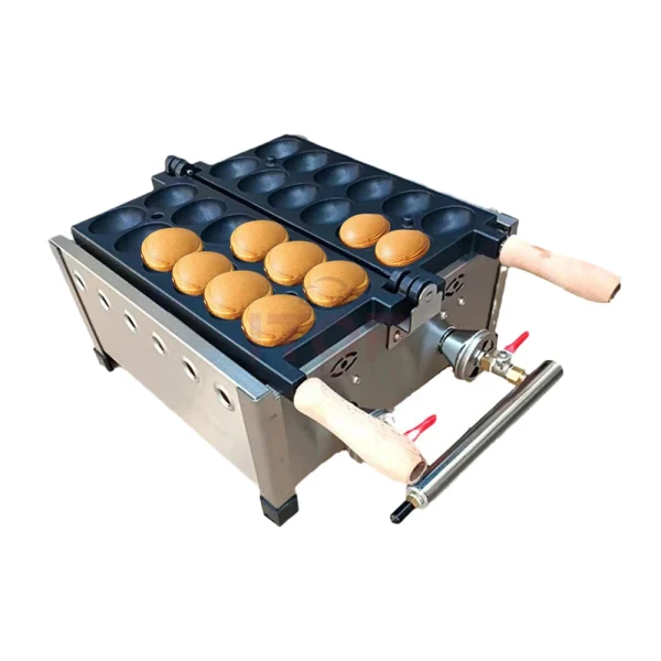 Home Smiley Sandwich Cartoon Mickey Waffle Maker Hot Selling Gas Egg Waffle Cone Maker Bubble  Maker And Egg Waffle Baker - Image 6