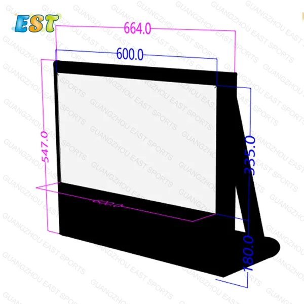 Good quality theater large commercial PVC open air home inflatable modern movie theatre screen - Image 5