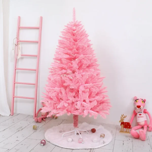 Home Decor Pre Lit Christmas Tree for Decoration Christmas Tree Holiday Indoor 3ft to 7ft Green OEM Customized PVC Item Outdoor - Image 5