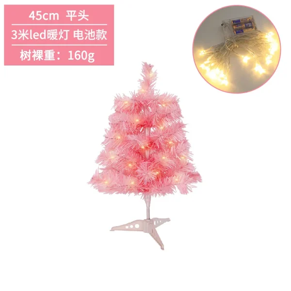 Home Decor Pre Lit Christmas Tree for Decoration Christmas Tree Holiday Indoor 3ft to 7ft Green OEM Customized PVC Item Outdoor - Image 3