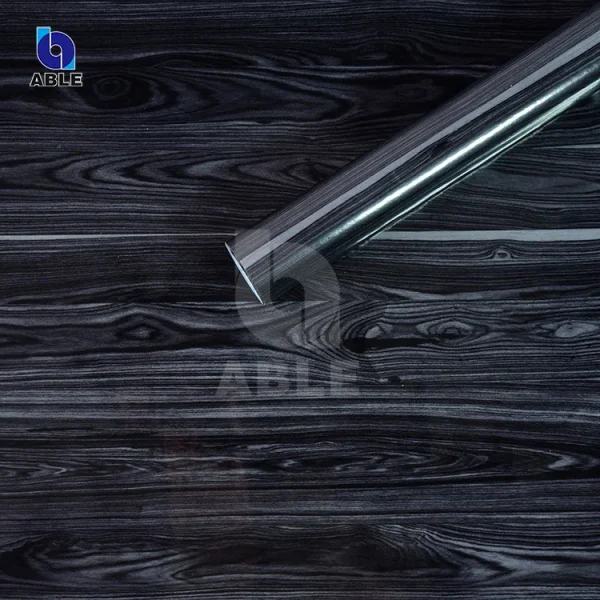 ABLE furniture coating film home easy cleaning protective film PP decorative foil for flat wrapping on wood board for furniture