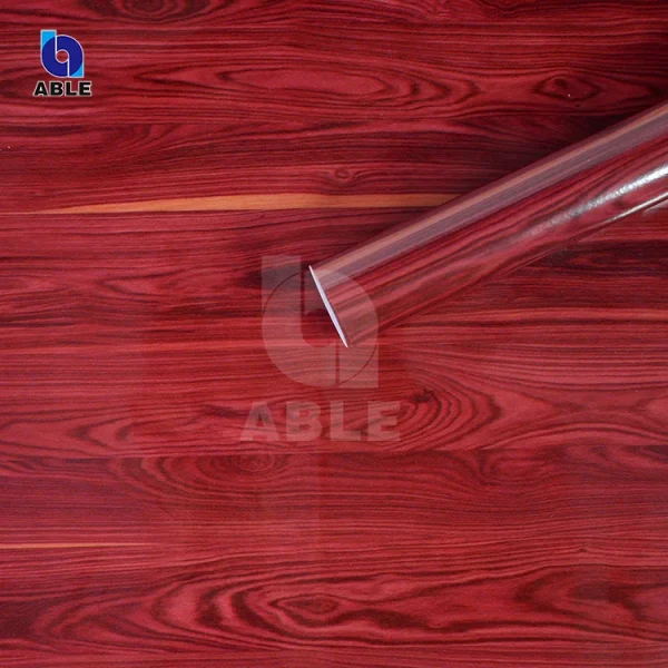 ABLE furniture coating film home easy cleaning protective film PP decorative foil for flat wrapping on wood board for furniture - Image 6
