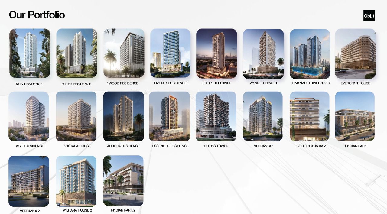 Invest with Object-1 developers in any of our offplan projects and enjoy 36% return over 2 years(18% annually).