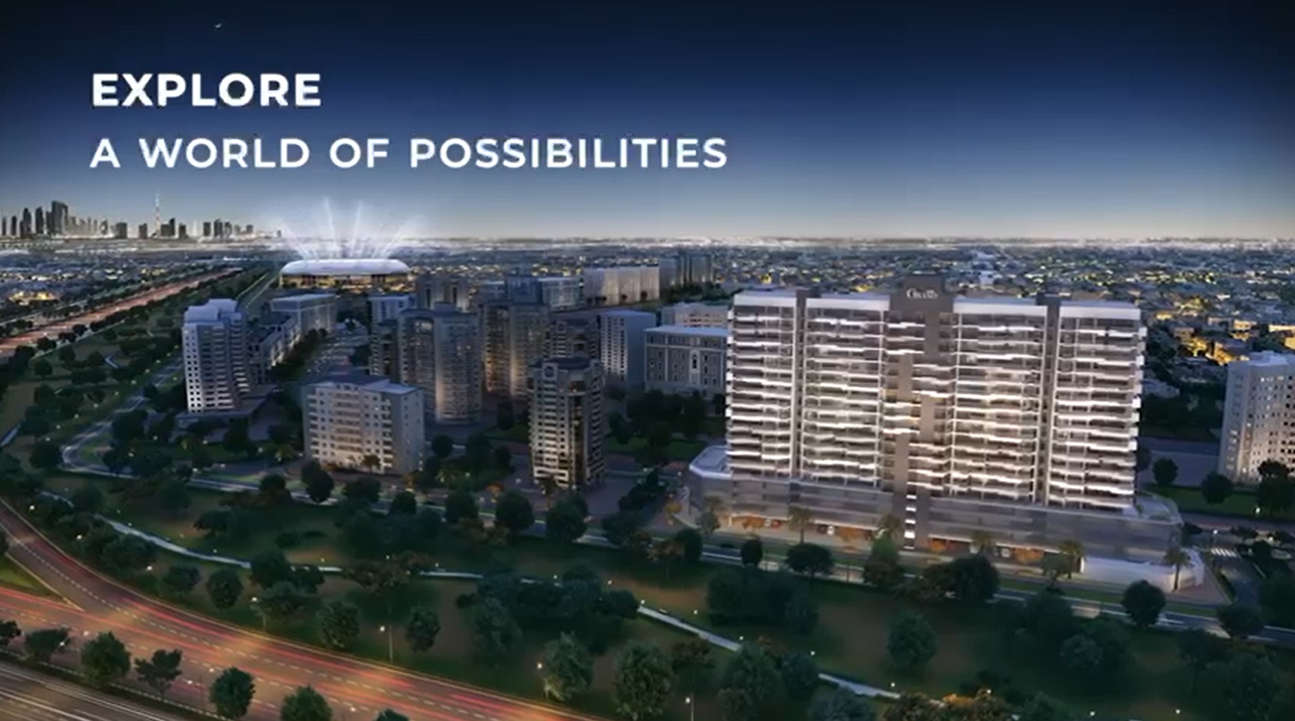 🏙 Exclusive 1-Bedroom Apartment in The Grand – Dubai Sports City